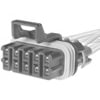 PT1105 by ACDELCO - 10-Way Female Black Multi-Purpose Pigtail