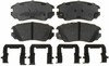 ACDelco 17D1421CH Ceramic Front Disc Brake Pad Set