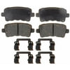 17D1430CH by ACDELCO - Ceramic Rear Disc Brake Pad Set