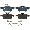 17D1095CH by ACDELCO - Ceramic Rear Disc Brake Pad Set