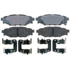 17D1114CH by ACDELCO - Ceramic Rear Disc Brake Pad Set