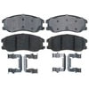 17D1264CH by ACDELCO - Ceramic Front Disc Brake Pad Set