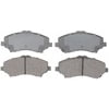 17D1273CH by ACDELCO - Ceramic Front Disc Brake Pad Set