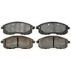 17D815AC by ACDELCO - Ceramic Front Disc Brake Pad Set