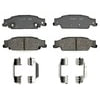 ACDelco 17D922CH Ceramic Rear Disc Brake Pad Set