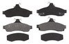 17D628M by ACDELCO - Semi-Metallic Rear Disc Brake Pad Set