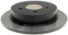 ACDelco 18A811 Disc Brake Rotor Rear Disc Brake Rotor Assembly