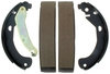 17795B by ACDELCO - Bonded Rear Drum Brake Shoe Set