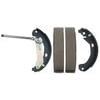 17860B by ACDELCO - Bonded Rear Drum Brake Shoe Set
