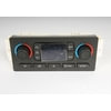 ACDelco 15-73064 Heating and Air Conditioning Control Panel with Rear Window Defogger Switch