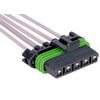ACDelco PT284 Headlight Control Module Connector 5-Way Female Black Multi-Purpose Pigtail