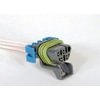 ACDelco PT1417 Multi-Purpose Sensor 4-Way Female Gray Multi-Purpose Pigtail