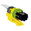 PT1436 by ACDELCO - 2-Way Female Yellow Multi-Purpose Pigtail