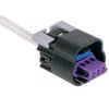 PT1496 by ACDELCO - 3-Way Female Black Multi-Purpose Pigtail