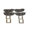 171-1104 by ACDELCO - Front Disc Brake Pad Kit with Brake Pads and Clips