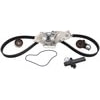 ACDelco TCKWP286 Engine Timing Belt Kit with Water Pump Timing Belt and Water Pump Kit with Idler Pulley and 2 Tensioners