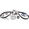 ACDelco TCKWP304A Engine Timing Belt Kit with Water Pump Timing Belt and Water Pump Kit with Tensioner and 3 Idler Pulleys