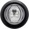 Optronics MCL11CAKPG Turn Signal Light Clear lens yellow 3/4" PC rated marker/clearance light with grommet