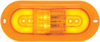 Optronics STL175AMFB Brake / Tail / Turn Signal Light Flange mount yellow side marker/ E-rated mid-ship turn signal