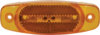 Optronics MC76AB Side Marker Light Yellow surface mount marker/clearance light with reflex