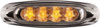 Optronics MCL19CAB Marker Light Marker/Clearance Light - 4-LED, Clear Lens, Hard Wired, Surface Mount