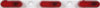 Optronics MC77RB Identification Light Identification light bar with white steel base