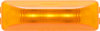 Optronics MCL65CAB Marker Light Marker / Clearance Light - 3-LED Clear Lens, Yellow, 12V, Snap-In Mount