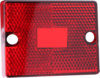 Optronics A9RB Multi-Purpose Wire Connector Red side marker light lens for ST6/7/8/9 lights