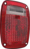 Optronics A60RB Multi-Purpose Wire Connector RECT LENSE