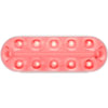 Optronics STL512RCB Brake / Tail / Turn Signal Light Clear lens red stop/turn/tail light