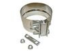 Newstar S-C110 Exhaust Clamp Exhaust Clamp - 3 1/2" Preformed Clamp Aluminized