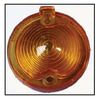 Newstar S-E070 Marker Light Lens Lamp Marker Light Lens Amber Headlight Fit for 1960-1972 Jeep M151