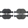 Centric 305.06820 Disc Brake Pad Set Street Slect Brake Pads with Hardware