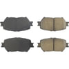 Centric 305.09080 Disc Brake Pad Set Street Slect Brake Pads with Hardware