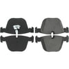 Centric 305.09190 Disc Brake Pad Set Street Slect Brake Pads with Hardware