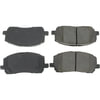 Centric 305.08840 Disc Brake Pad Set Street Slect Brake Pads with Hardware