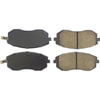 Centric 305.09290 Disc Brake Pad Set Street Slect Brake Pads with Hardware