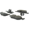 Centric 305.12670 Disc Brake Pad Set Street Slect Brake Pads with Hardware