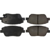 Centric 305.14440 Disc Brake Pad Set Street Slect Brake Pads with Hardware