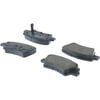 Centric 305.15440 Disc Brake Pad Set Street Slect Brake Pads with Hardware