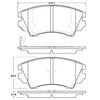 309.14040 by CENTRIC - STOPTECH PERFORMANCE PAD