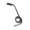 Betts Spring A33R Leaf Spring Hanger Kit Hanger, Angled, .640 Square, Coiled, Right, Painted