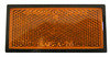 Peterson Lighting B485A Reflector Assembly 485 Plastic Reflectors - Amber, Black