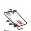 Betts Spring B91 Mud Flap Hanger Kit - Mid-mount, .750 Square, Rigid, Painted