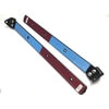 Betts Spring DF3526PB931 Mud Flap Hanger Kit - Directflex, Angled, 26.00, 2.875 Centers, Horizontal, Powder Coated, With