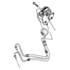 Chrysler 52087902AB HOSE. Power Steering Pressure. Diagram 2