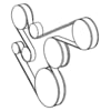 Chrysler 53010254AB BELT. Accessory Drive. Diagram 1