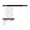 Centric 100.09260 Disc Brake Pad Set Centric Original Equipment Formula Brake Pads with Hardware