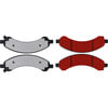 Centric 500.09890 Disc Brake Pad Set PQ PRO Disc Brake Pads with Hardware
