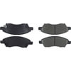 Centric 308.15920 Disc Brake Pad Set Street Brake Pads Front with Shims and Hardware